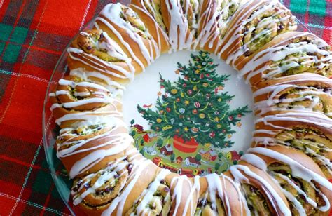 Donna dobbs says our christmas mornings have also began with this wonderful coffee cake …my husband can't imagine christmas morning without it! Christmas Coffee Cake Wreath / Christmas Or Anytime Wreath ...