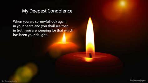 The Most Heart Touching Condolence Quotes And Images Collection