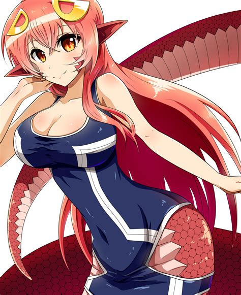 Swimsuit Miia Monster Musume Daily Life With Monster Girl Know Your Meme