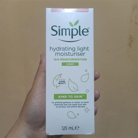 Simple Hydrating Light Moisturizer Beauty And Personal Care Face Face