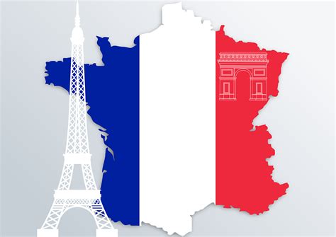 Kostenlose Vektorgrafik Frankreich Flagge Blau Weiß Rot