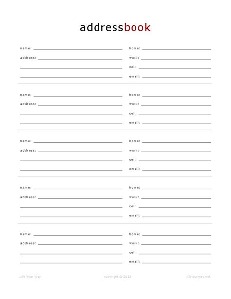 Printable Blank Book List Printable Word Searches
