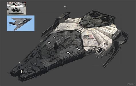 Designing The Solo A Star Wars Story Millennium Falcon
