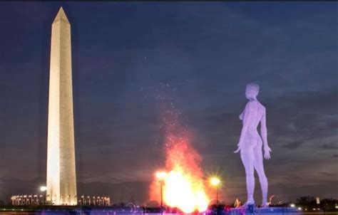 45 foot tall statue of nude woman to stand on national mall gephardt daily