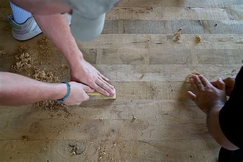 How To Hand Scrape Wood Floors 4 Easy Steps