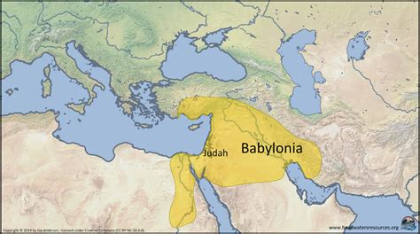 Extent Of The Babylonian Empire Headwaters Christian Resources