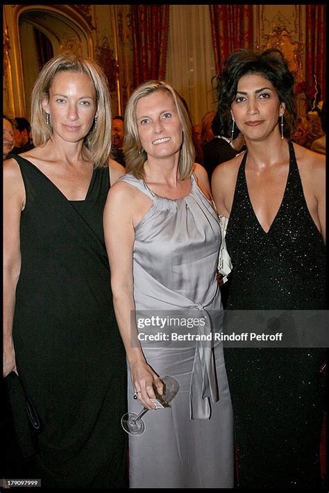 Betsy Bernardaud Mrs Thierry Dassault And Ina De La Doucette At