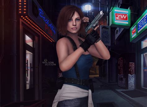 Jill Valentine Resident Evil Hd Fantasy Girls K Wallpapers Images