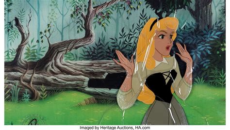 Sleeping Beauty Briar Rose Production Cel Walt Disney 1959 Lot 15290 Heritage Auctions