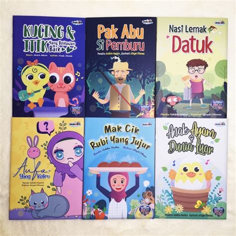 Buku Cerita Bahasa Melayu Suku Kata Teacher Ashikin Malay Story Book