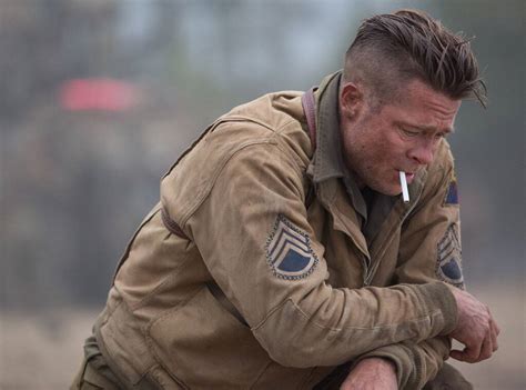 Брэд питт в танке воюет с нацистами. Brad Pitt from Men of Fury | E! News