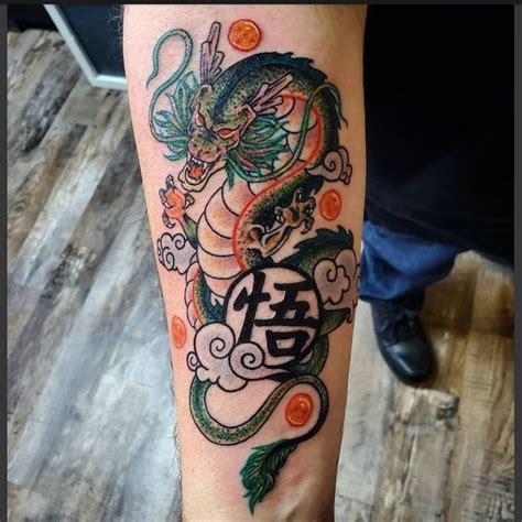 Shenron Forearm Tattoo Will Make Your Arm Memorable