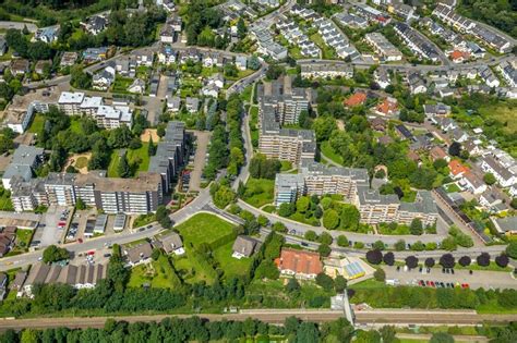 Luftaufnahme Gevelsberg Wohngebiets Siedlung In Gevelsberg Im