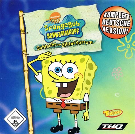 Spongebob Squarepants Battle For Bikini Bottom 2003 Gamecube Box