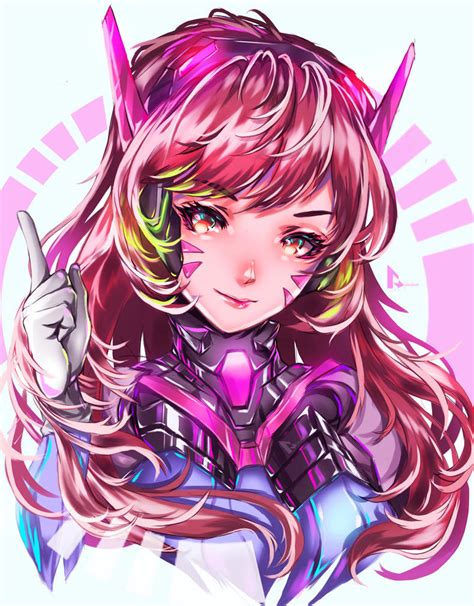 Overwatch Dva By Gbsartworks On Deviantart