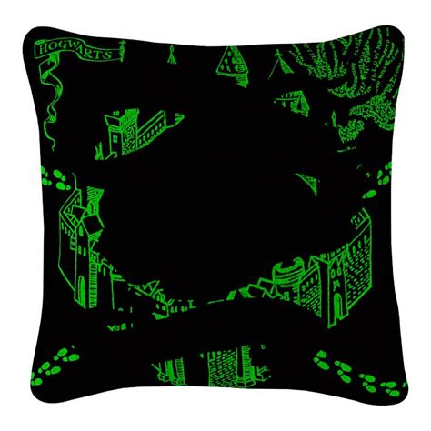 Scegli un'opzione black dark grey navy. "I Solemnly Swear" Marauders Glow in the Dark Throw Pillow ...