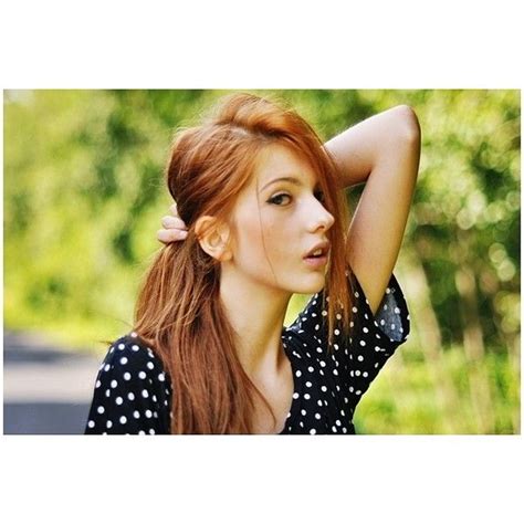`pic สาวสวย Ebba Zingmark From Sweden Red Hair Woman Ebba