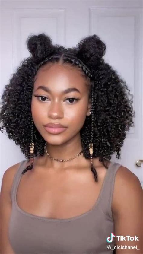 65 Easy Natural Hairstyles For Teenage Black Girls In 2023 Coils And