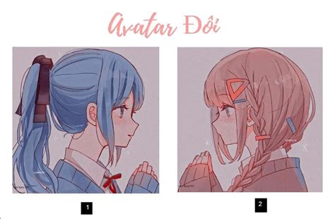 Top Với Hơn 71 Avatar đôi Bff Nữ Anime Ngầu Không Thể Bỏ Qua Tin Học Vui