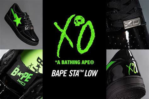Bape X Xo Collaboration Bape Sta Shoes Announced Otaquest