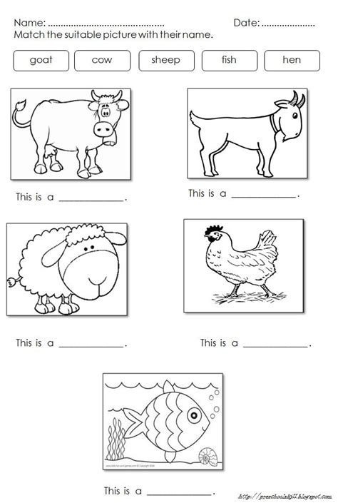 Setiap latihan terdiri dari 10 soal pilihan ganda. CIKGU EELA (IL) PRESCHOOLERS @ PCE: Farm Animals