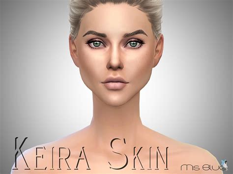 Sims 4 Ccs The Best Skin By Ms Blue
