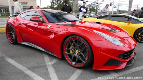 It turns the vaguely effeminate california t design into a a. Ferrari F12 N Largo by NOVITEC ROSSO - YouTube