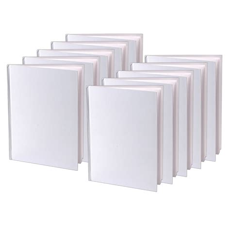 Ashley Productions Hardcover Blank Book 6 X 8 Portrait White Pack