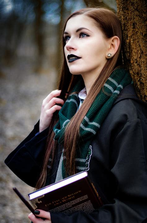 Harry Potter Slytherin Cosplay By Kimontherocks On Deviantart Harry Potter Female Characters
