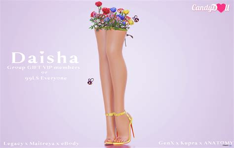 Daisha Heels April 2023 Group T By Candydoll Teleport Hub Second