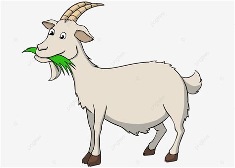 Goat Cartoon Eating Grass Grass Clipart Goat Clipart Eating Clipart