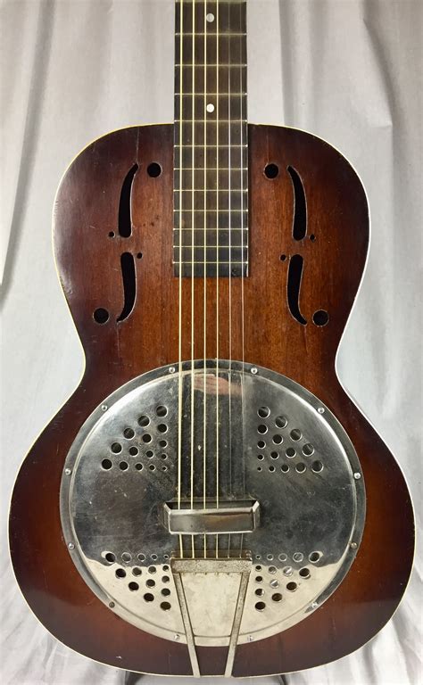 Vintage Guitars Sweden 1933 Kay De Luxe Resonator Guitar