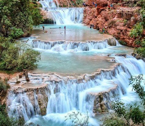 Supai Arizona Havasu Falls Places To Go Beautiful Places