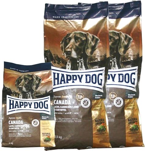 Happy Dog 2 X 125 4 Kg Supreme Sensible Canada Amazonde Haustier