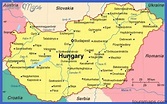 Hungary Map Tourist Attractions - ToursMaps.com