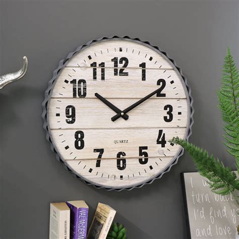 Large Retro Style Wall Clock Windsor Browne