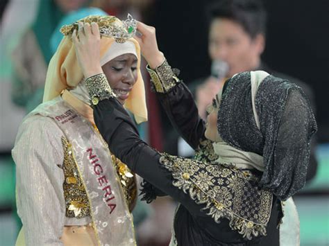 Nigerian Woman Wins ‘islam Miss World Beauty Pageant Oceania Gulf News