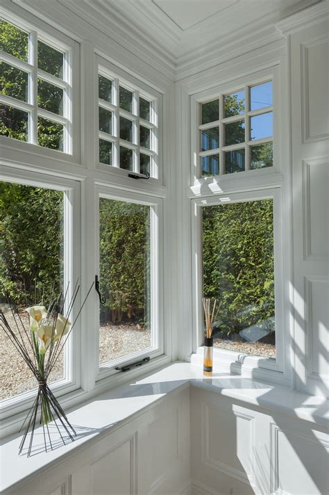 Sunroom With Flush Casement Sash Windows Adding A Touch Of Splendour To