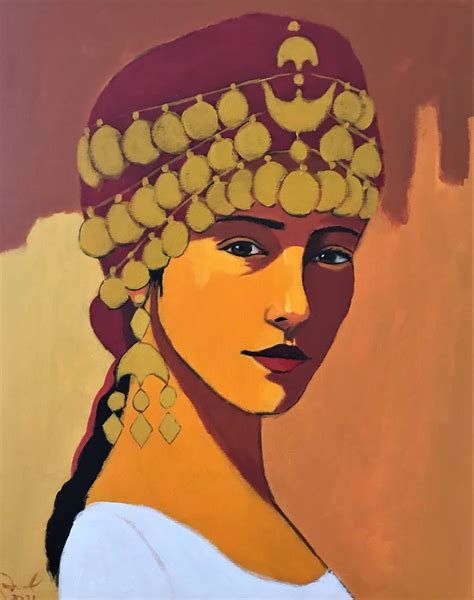 Assyrian Girl Painting By Paul Batou Saatchi Art