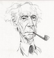 Whenever you need a good face to draw, there's always Bertrand Russell ...