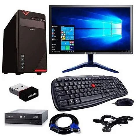 I3 Assembled Desktop Computer Screen Size 17 At Rs 11500piece In Indore