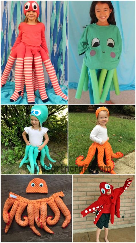 Diy Octopus Costume Giggles Galore 60 Off