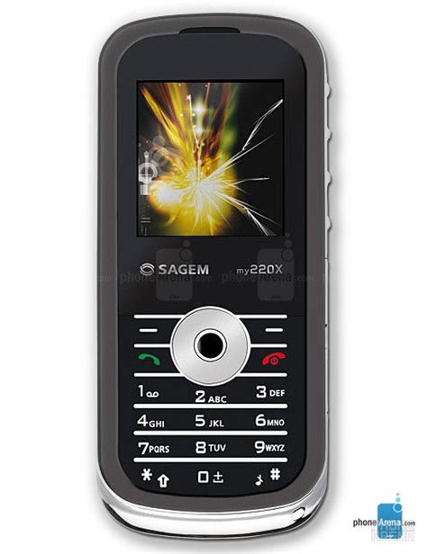 Sagem My220x Specs Phonearena