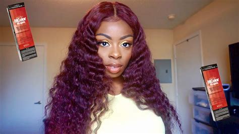 How To Dye Hair Redburgundy Without Bleach Perfect