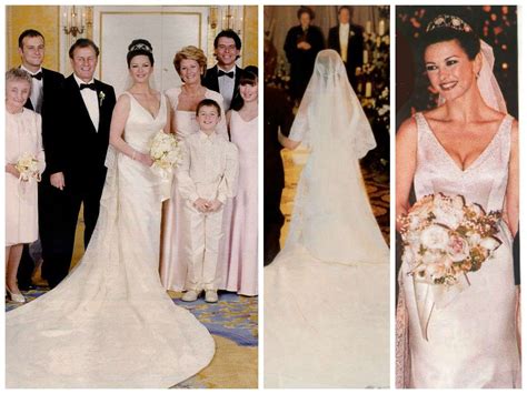 18112000 Catherine Zeta Jones E Michael Douglas Celebrity Wedding