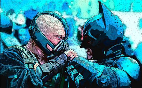 Batman Vs Bane Wallpapers Wallpaper Cave