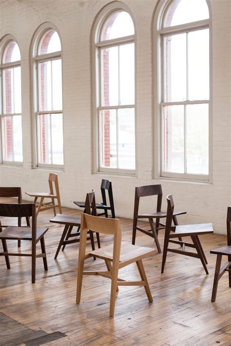 Modern dining & side chairs. Phloem Studio Jess Side Chair, Modern White Oak Solid Wood ...