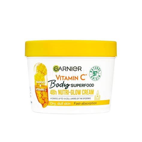 Garnier Vitamin C Body Superfood Nutri Glow Crème Corps Éclat Vitamine