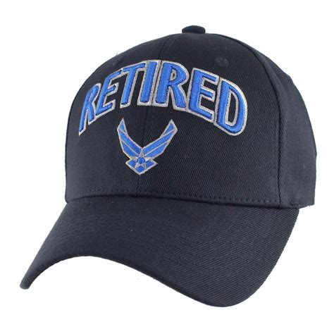 Usaf Us Air Force Retired Officially Licensed Military Hat Baseball Cap