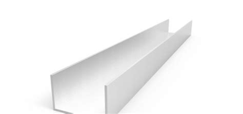 Aluminum C Channel Slide Track 15 X 716 Eagle Mouldings